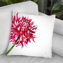 Dahlia Watercolor Throw Pillow By Z Art Gallery