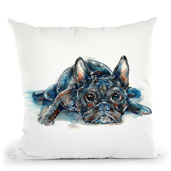 Dog Thoughts Throw Pillow By Z Art Gallery