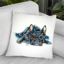 Dog Thoughts Throw Pillow By Z Art Gallery
