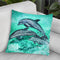 Dolphins Watercolor Throw Pillow By Z Art Gallery