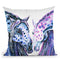 Appaloosa Horses Watercolor Throw Pillow By Z Art Gallery