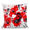Flaming Poppies Throw Pillow By Z Art Gallery