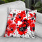 Flaming Poppies Throw Pillow By Z Art Gallery