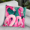 Flamingo Magic Watercolor Throw Pillow By Z Art Gallery