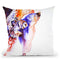 Flight Of The Barn Owl Watercolor Throw Pillow By Z Art Gallery