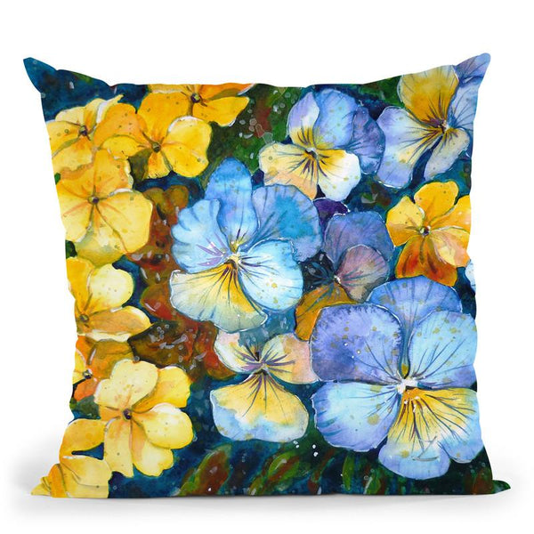Garden Harmony Throw Pillow By Z Art Gallery