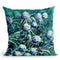 Globe Thistles Watercolor Throw Pillow By Z Art Gallery