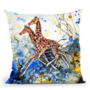 Golden Childhood Throw Pillow By Z Art Gallery