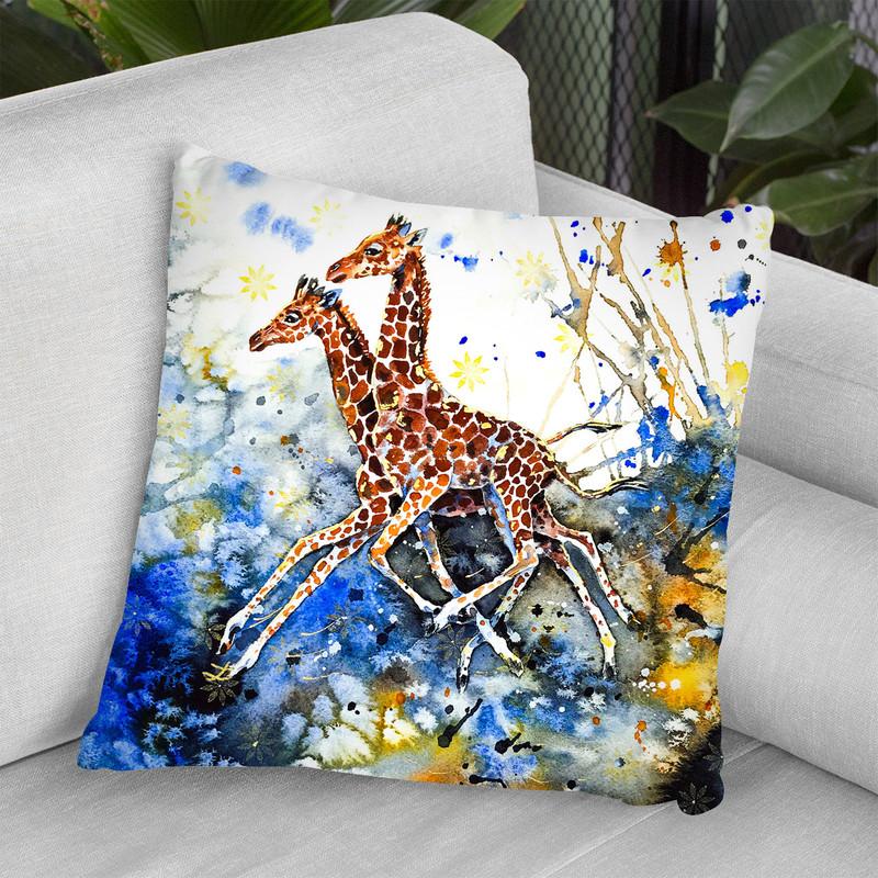Golden Childhood Throw Pillow By Z Art Gallery