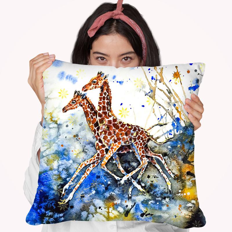 Golden Childhood Throw Pillow By Z Art Gallery
