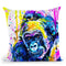 Gorilla 2 Watercolor Throw Pillow By Z Art Gallery