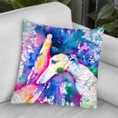 Greyhound Trance Throw Pillow By Z Art Gallery