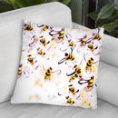 Honeybees Throw Pillow By Z Art Gallery
