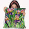 Iris Inspiration Watercolor Throw Pillow By Z Art Gallery