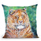 Liger Watercolor Throw Pillow By Z Art Gallery