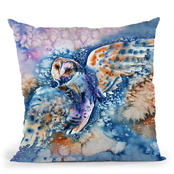 Look Back Watercolor Throw Pillow By Z Art Gallery