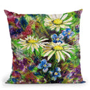 Beauty Of Summer Throw Pillow By Z Art Gallery