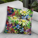 Beauty Of Summer Throw Pillow By Z Art Gallery