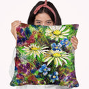 Beauty Of Summer Throw Pillow By Z Art Gallery