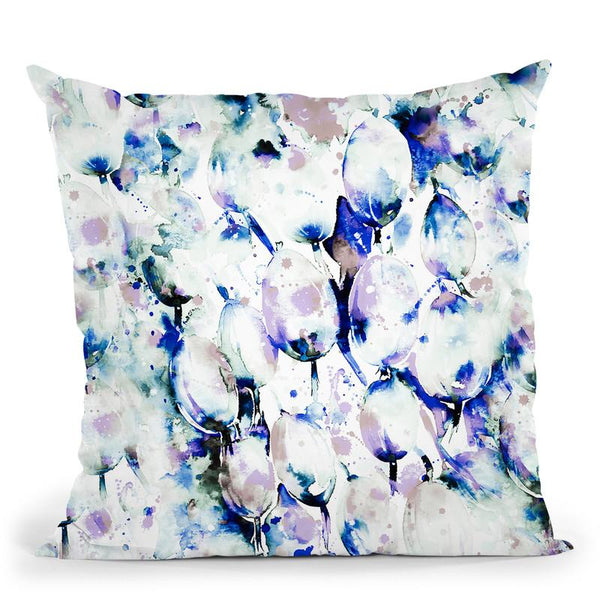 Misty Gooseberry Throw Pillow By Z Art Gallery