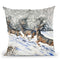 Mule Deer On The Run Throw Pillow By Z Art Gallery
