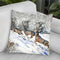 Mule Deer On The Run Throw Pillow By Z Art Gallery