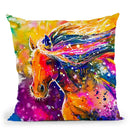 Beauty Of The Prairie Watercolor Throw Pillow By Z Art Gallery