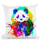 Panda Splash Throw Pillow By Z Art Gallery
