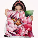 Peony Throw Pillow By Z Art Gallery