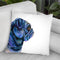 Black Pug Throw Pillow By Z Art Gallery