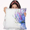 Purple Heather In The Pot Throw Pillow By Z Art Gallery