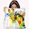 Rainbow Giraffe Throw Pillow By Z Art Gallery