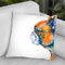 Red-Fawn Frenchie Throw Pillow By Z Art Gallery