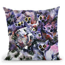 Ring-Tailed Lemurs Watercolor Throw Pillow By Z Art Gallery