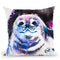 Seal Watercolor Throw Pillow By Z Art Gallery