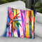 Seven Leaves Of Bamboo 2 Watercolor Throw Pillow By Z Art Gallery