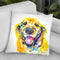 Smile Watercolor   Throw Pillow By Z Art Gallery