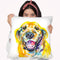Smile Watercolor   Throw Pillow By Z Art Gallery