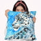 Snow Leopard Watercolor Throw Pillow By Z Art Gallery
