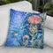 Spider Web On The Thistle Throw Pillow By Z Art Gallery