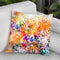 Sunny Chrysanthemums Throw Pillow By Z Art Gallery