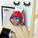 Bunnyx Head Throw Pillow By Miraculous