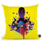 Ladybug And The Team Yellow Throw Pillow By Miraculous
