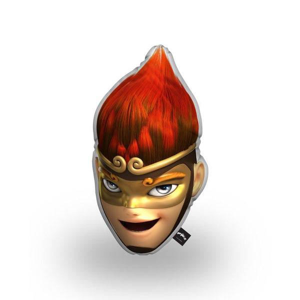 King Monkey Head Throw Pillow By Miraculous