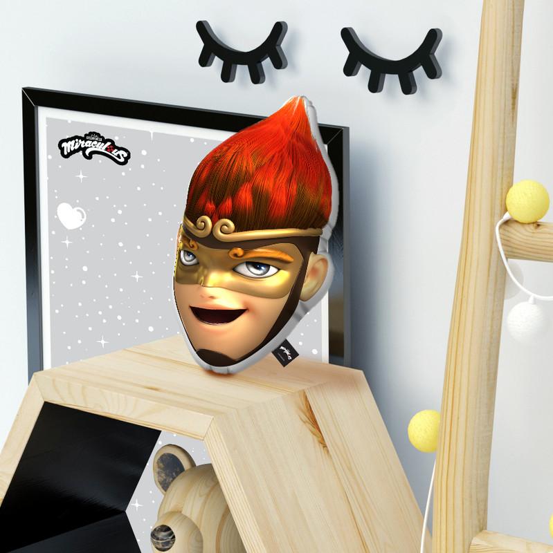 King Monkey Head Throw Pillow By Miraculous