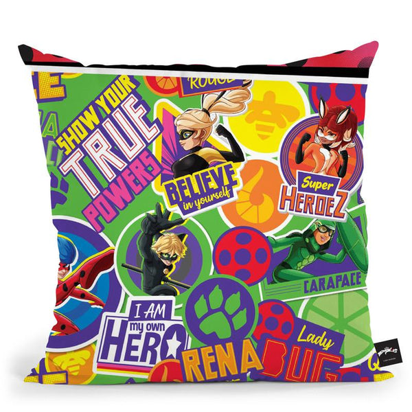 Miraculous Quotes Throw Pillow By Miraculous