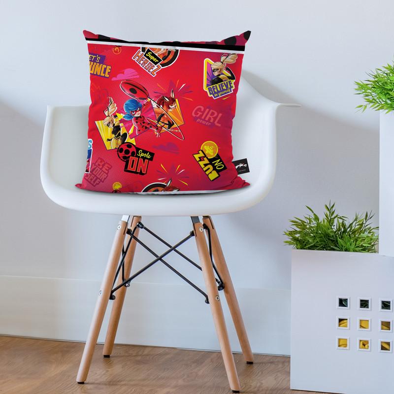 Spots On Throw Pillow By Miraculous