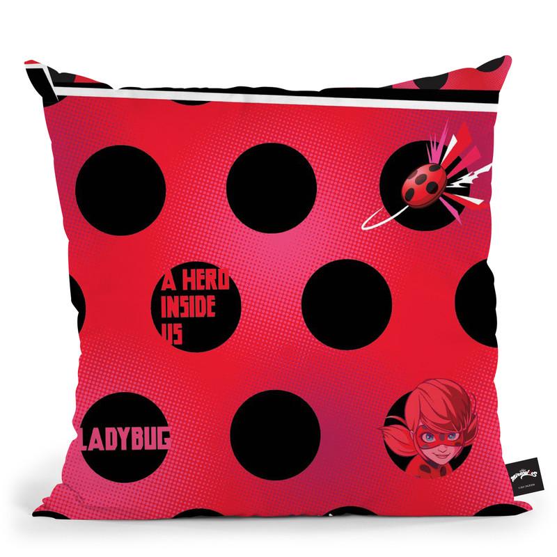 A Hero Inside Us Throw Pillow By Miraculous