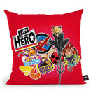 I Am My Own Hero Throw Pillow By Miraculous