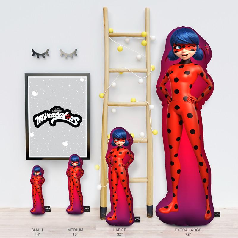 Ladybug And Tikki Throw Pillow By Miraculous